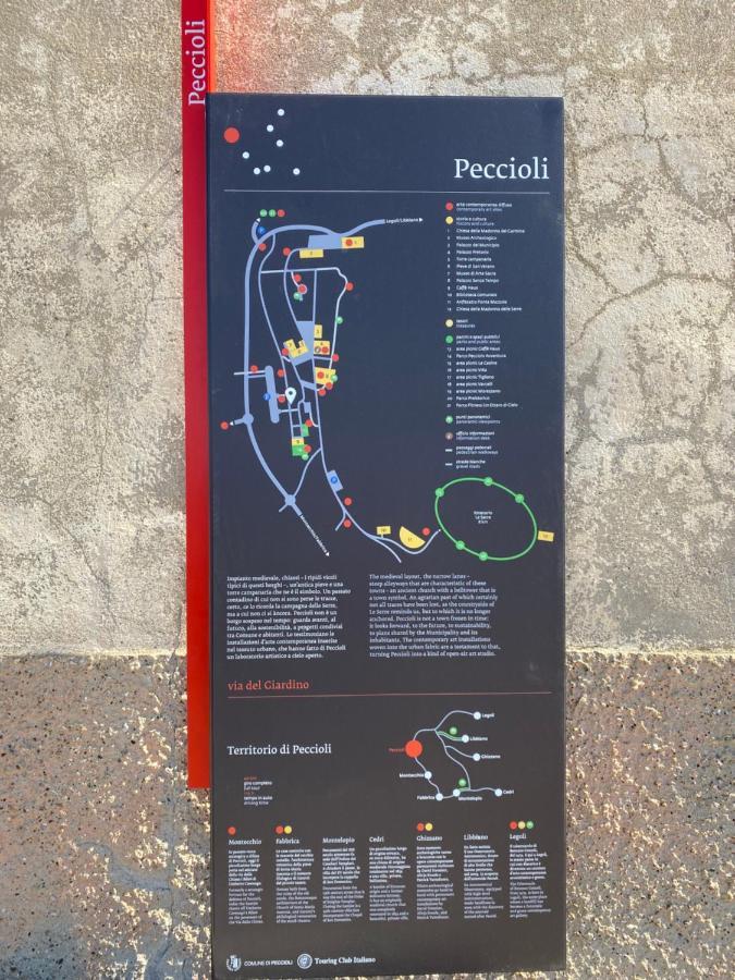 Casa Bel Vedere Peccioli Exterior foto